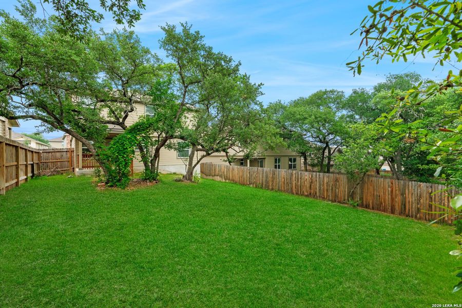 Exterior details and patio area of a home in Copper Canyon, Bulverde (Image 18).