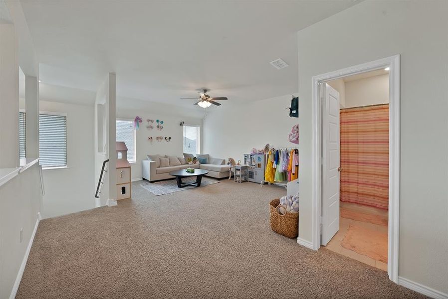 Furnished interior view inside a new home in , Aubrey (Image 16). Furnished interior view inside a new home in , Aubrey (Image 16).