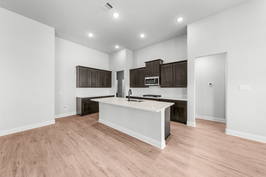 Furnished interior view inside a new home in Creekview Farms, Greenville (Image 6).