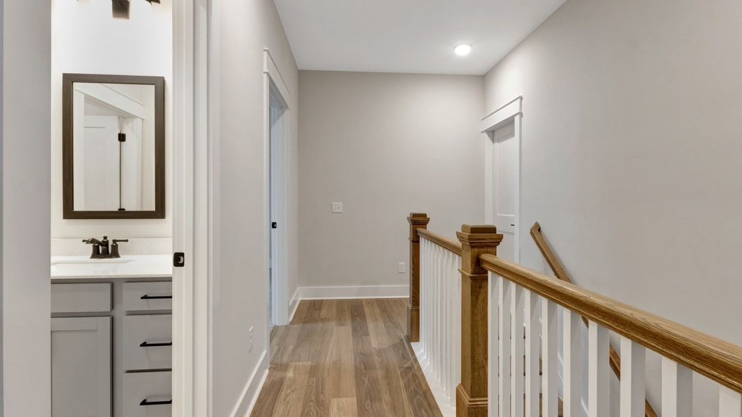 Furnished interior view inside a new home in Shelton Square, Murfreesboro (Image 24).