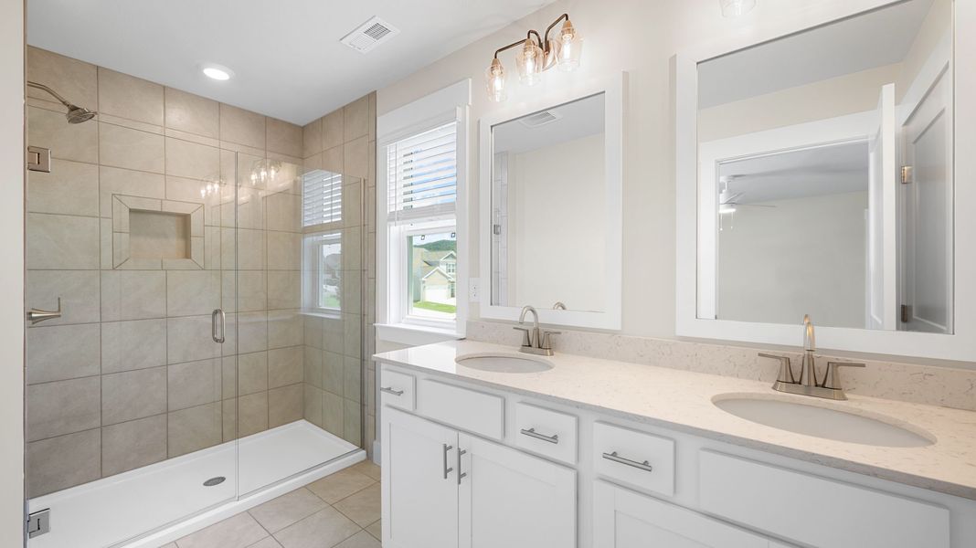 Furnished interior view inside a new home in Harbor Crest, Ooltewah (Image 13).