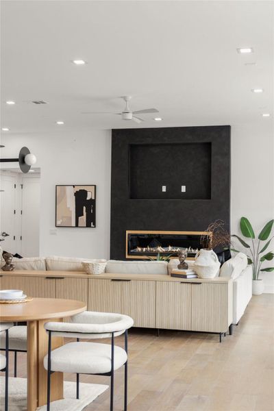 Furnished interior view inside a new home in , Austin (Image 16). Furnished interior view inside a new home in , Austin (Image 16).