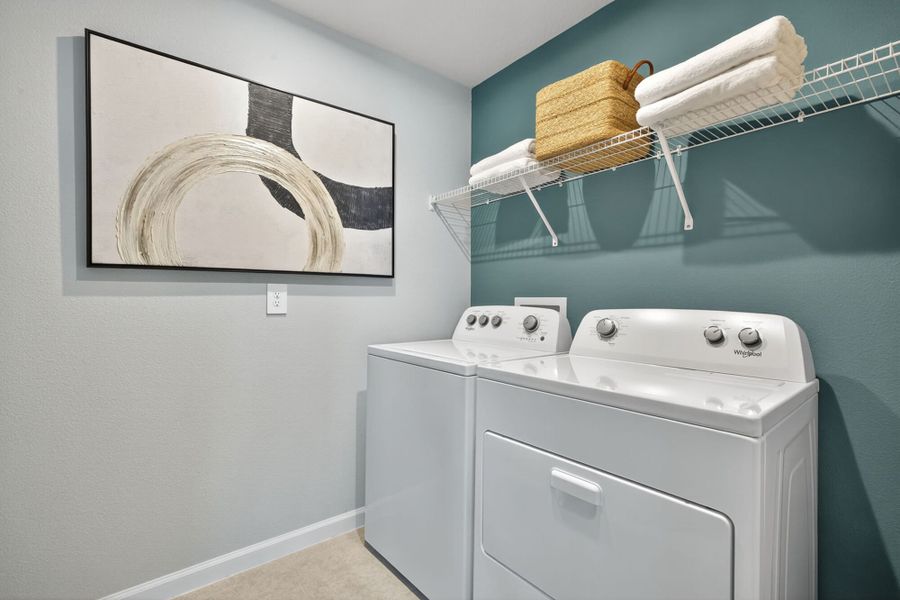Representative furnished interior of a home built from the Seastone by Mattamy Homes in Crosswind Ranch, Parrish (Image 18).