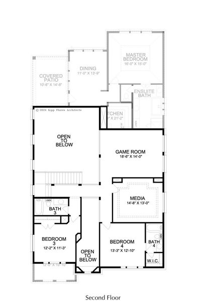 2D floor plan layout for the Manhattan by Landon Homes in Fields - Brookside, Frisco, TX (Image 6). 2D floor plan layout for the Manhattan by Landon Homes in Fields - Brookside, Frisco, TX (Image 6).