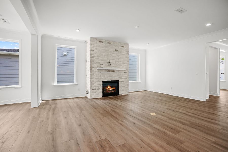 Representative unfurnished interior of a home built from the Herdwick by Pulte Homes in Parkside Crossing, Charlotte (Image 23). Representative unfurnished interior of a home built from the Herdwick by Pulte Homes in Parkside Crossing, Charlotte (Image 23).