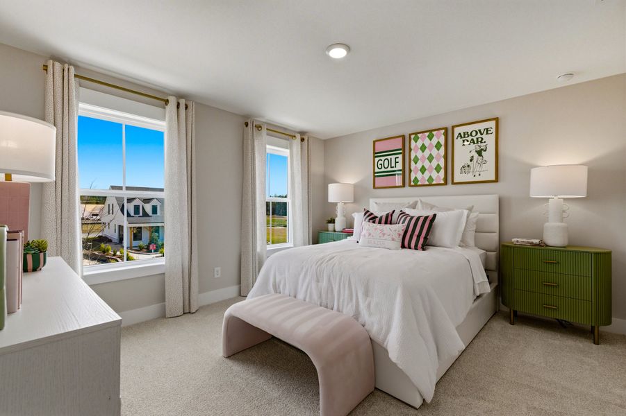 Representative furnished interior of a home built from the Persimmon by Beazer Homes in Northbrook, Murrells Inlet (Image 16).