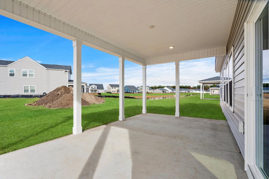 Exterior details and patio area of a home in Watson Hill, Summerville (Image 15).