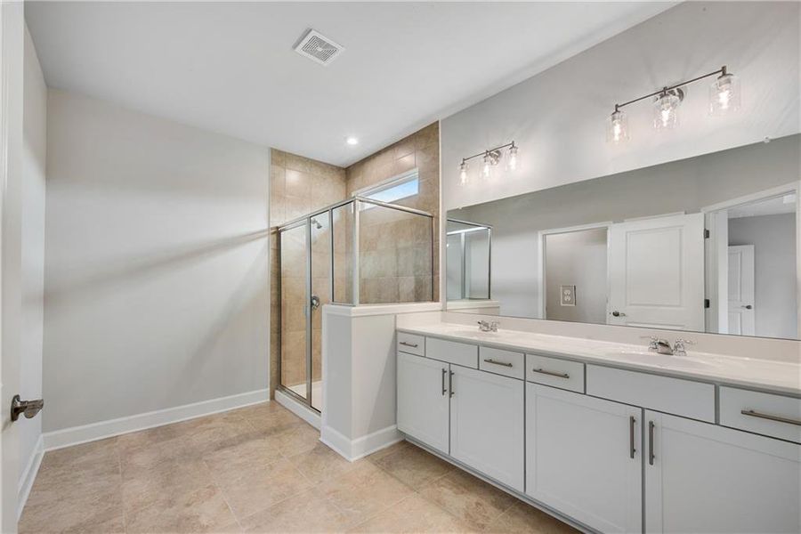 Furnished interior view inside a new home in Lakecrest, Buford (Image 7).