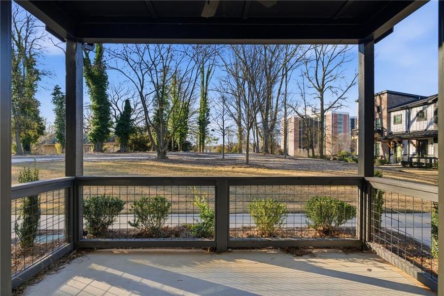 Exterior details and patio area of a home in Serenity, Hapeville (Image 3). Exterior details and patio area of a home in Serenity, Hapeville (Image 3).
