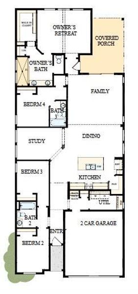 The success of a floor plan is the way you can move through it…You’ll be amazed at how well this home lives…We call it traffic patterns.