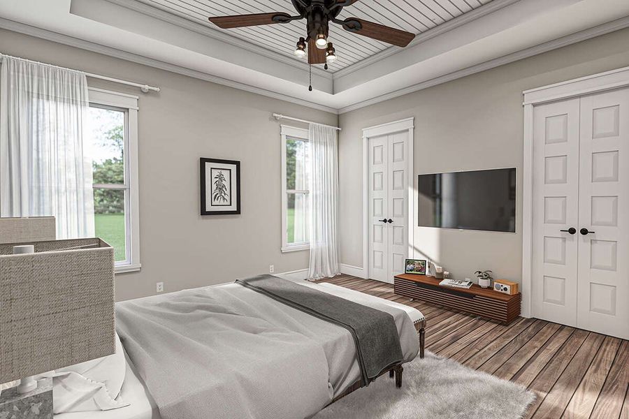 Representative furnished interior of a home built from the Clover by Zeal Home Builders in Parallel Pastures, Poolville (Image 11). Representative furnished interior of a home built from the Clover by Zeal Home Builders in Parallel Pastures, Poolville (Image 11).