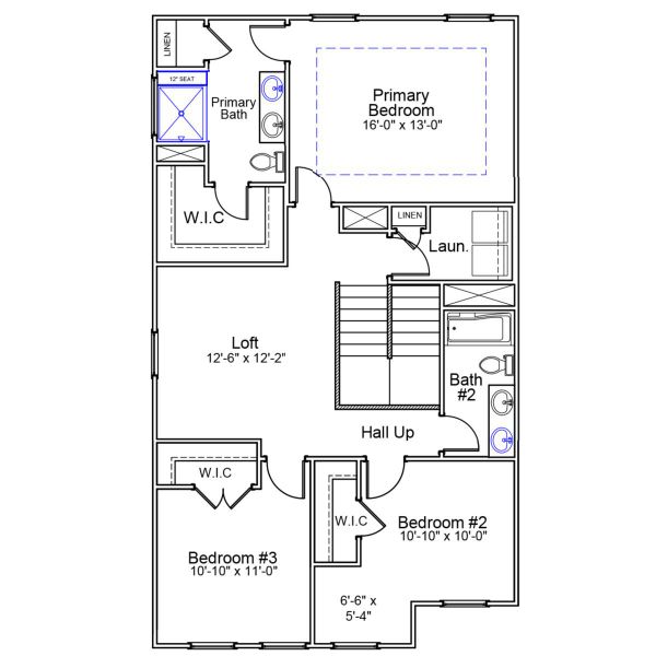 2D floor plan layout of this home in Ellington, Elgin, SC (Image 4).