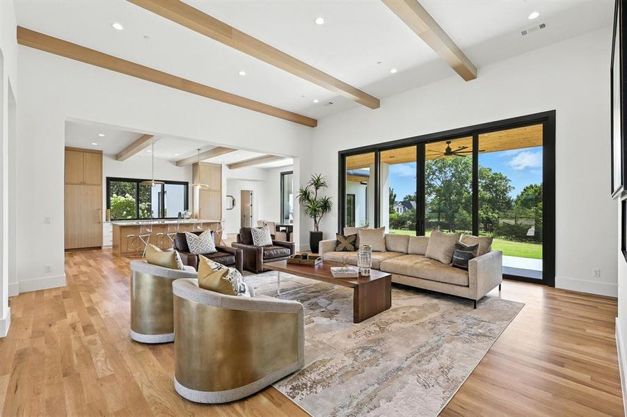 Furnished interior view inside a new home in , Colleyville (Image 9).