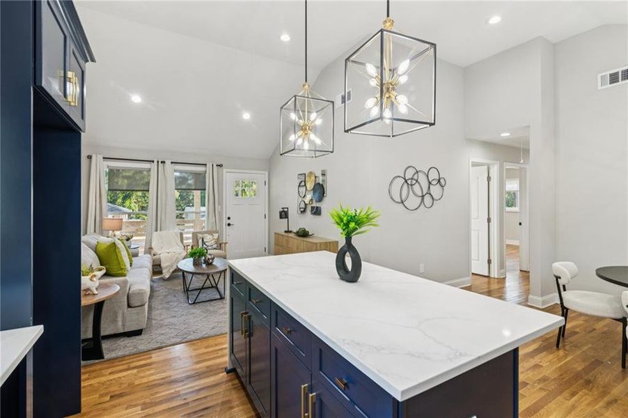 Furnished interior view inside a new home in , Decatur (Image 15).