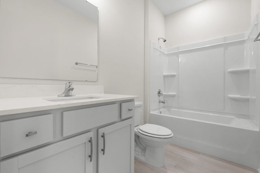 Furnished interior view inside a new home in Ramsey Landing, Rincon (Image 11).