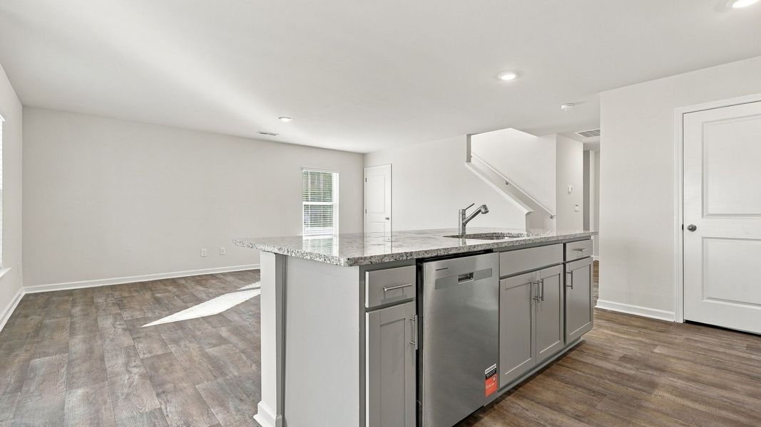 Furnished interior view inside a new home in Bynum Farms, Farmville (Image 8).