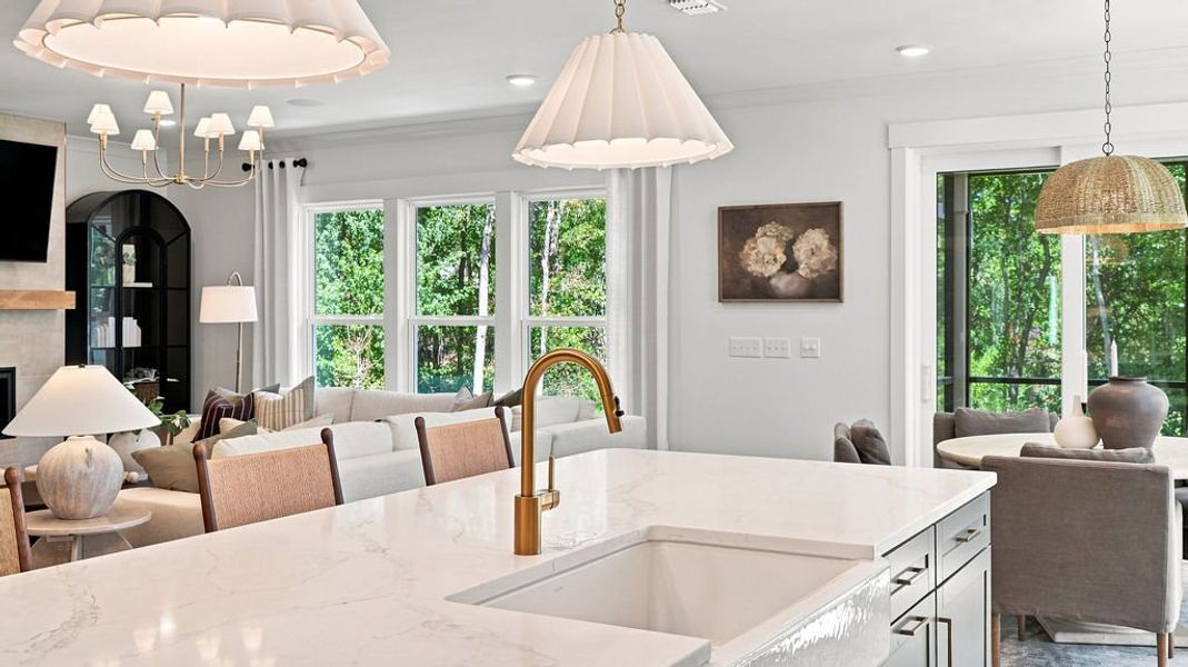 Representative furnished interior of a home built from the Vanderbilt by Pulte Homes in Fishers Wood, Columbia (Image 49).