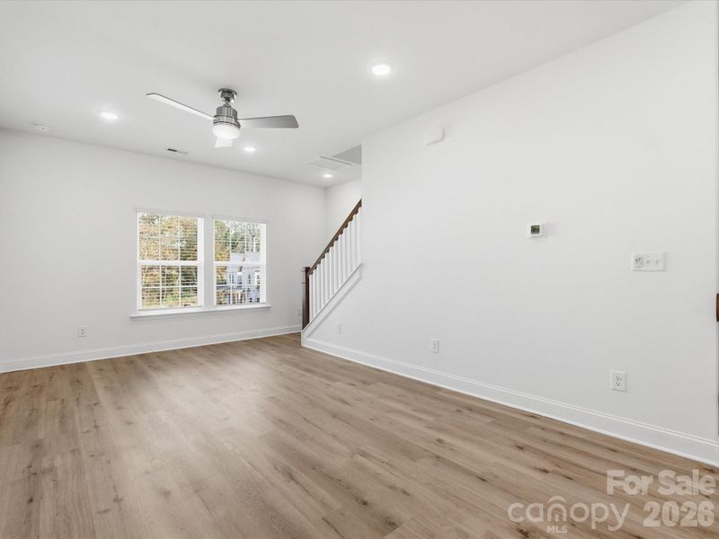 Spacious, unfurnished interior of a new home in Sycamore Trail, Matthews (Image 31).