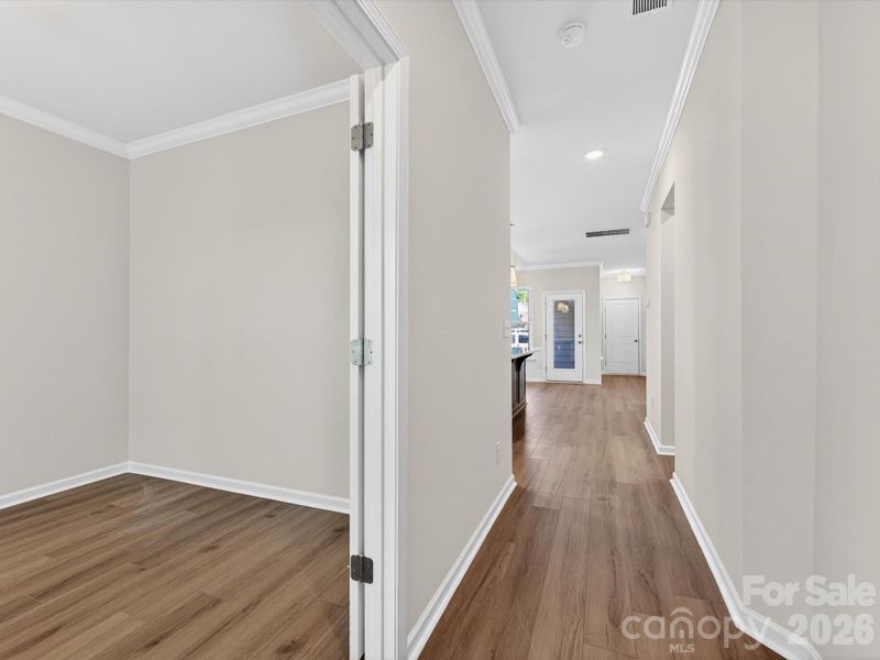 Spacious, unfurnished interior of a new home in Whitley Preserve – Park Collection, Mint Hill (Image 23). Spacious, unfurnished interior of a new home in Whitley Preserve – Park Collection, Mint Hill (Image 23).
