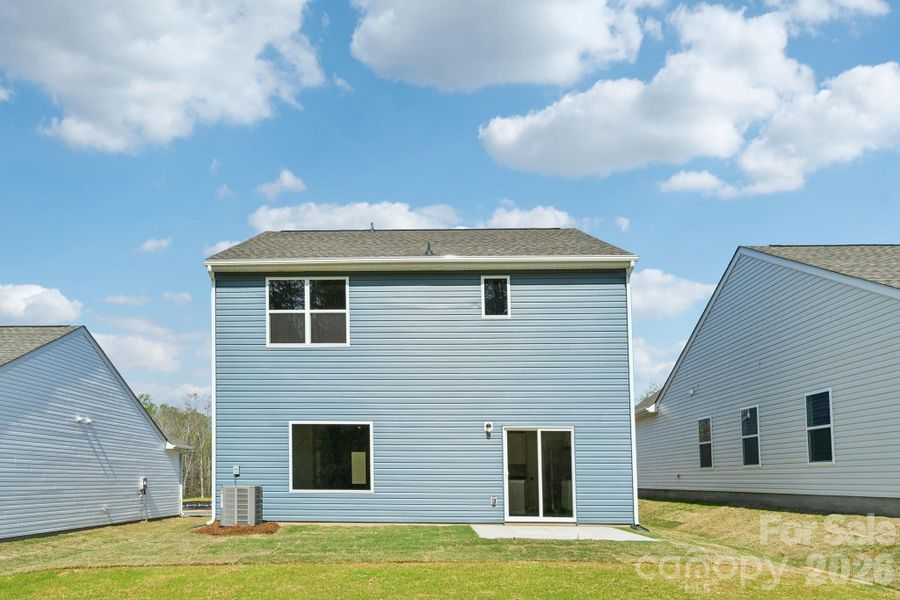 Exterior details and patio area of a home in Willow Estates, Shelby (Image 21).