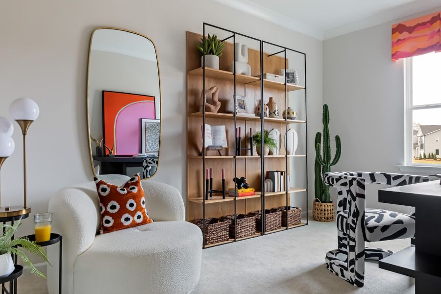 Furnished interior view inside a new home in Fifteen 15 Cannon, Charlotte (Image 7).