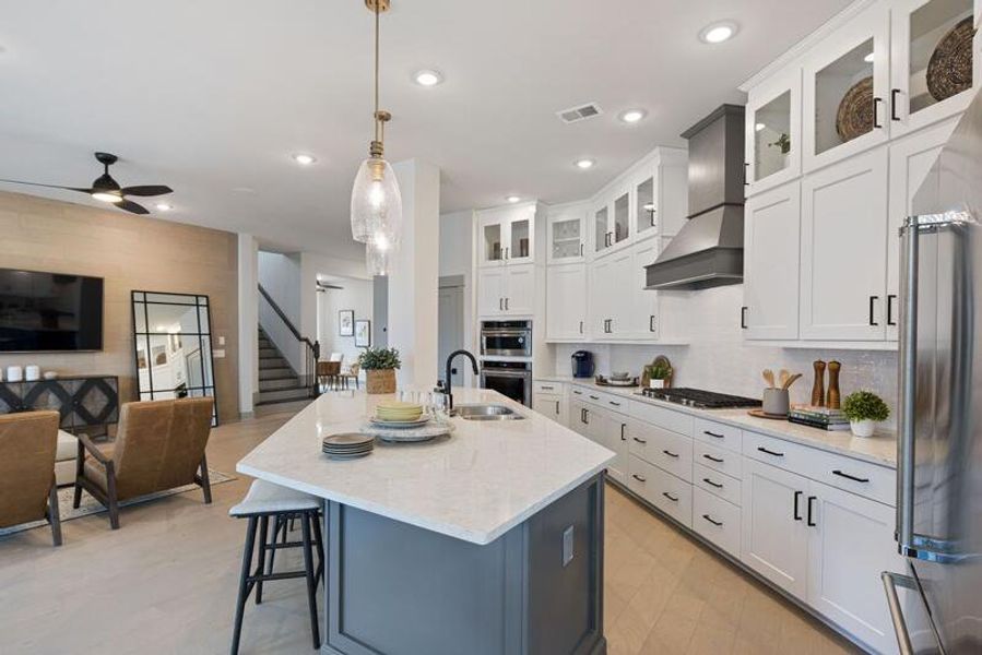 Furnished interior view inside a new home in , Summerville (Image 27).