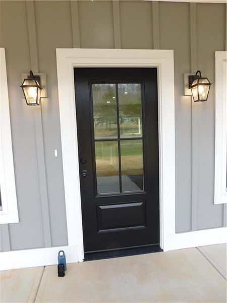 Exterior details and patio area of a home in , Dahlonega (Image 17).
