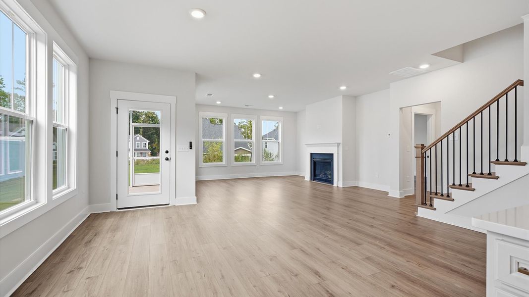 Inviting breakfast area with a seamless connection to the kitchen for everyday living