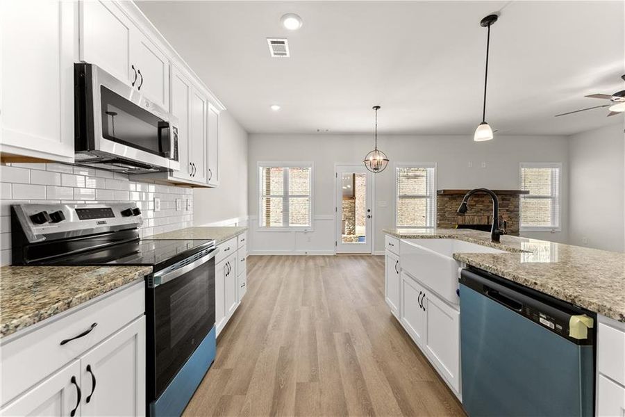 Furnished interior view inside a new home in , Lula (Image 12).