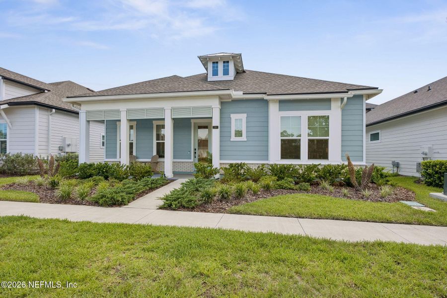 Front exterior of a new home in , Ponte Vedra, FL, highlighting curb appeal (Image 2). Front exterior of a new home in , Ponte Vedra, FL, highlighting curb appeal (Image 2).