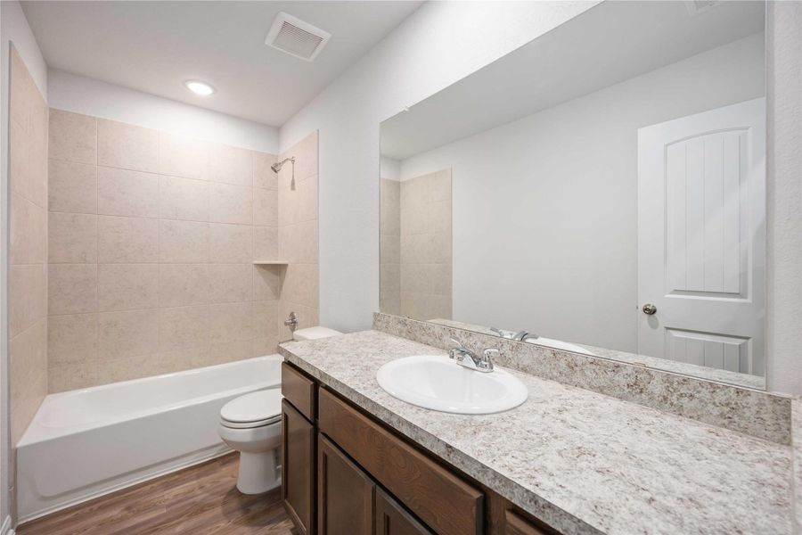 Furnished interior view inside a new home in Sandrock Station, Houston (Image 5).