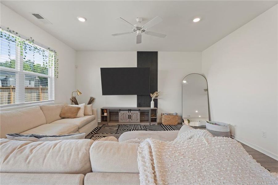 Furnished interior view inside a new home in , Hampton (Image 27). Furnished interior view inside a new home in , Hampton (Image 27).