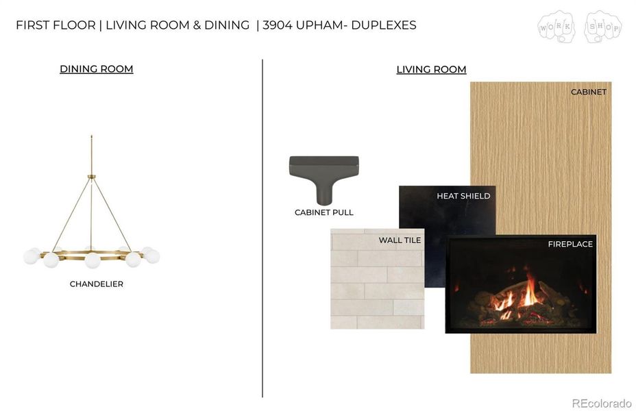 Sample of building materials used in homes in , Wheat Ridge (Image 22).
