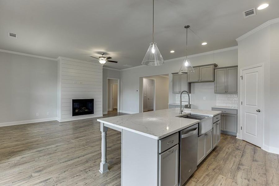 Furnished interior view inside a new home in , Jefferson (Image 5).