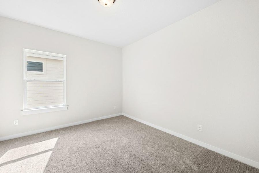 Spacious, unfurnished interior of a new home in University Heights, Round Rock (Image 29). Spacious, unfurnished interior of a new home in University Heights, Round Rock (Image 29).