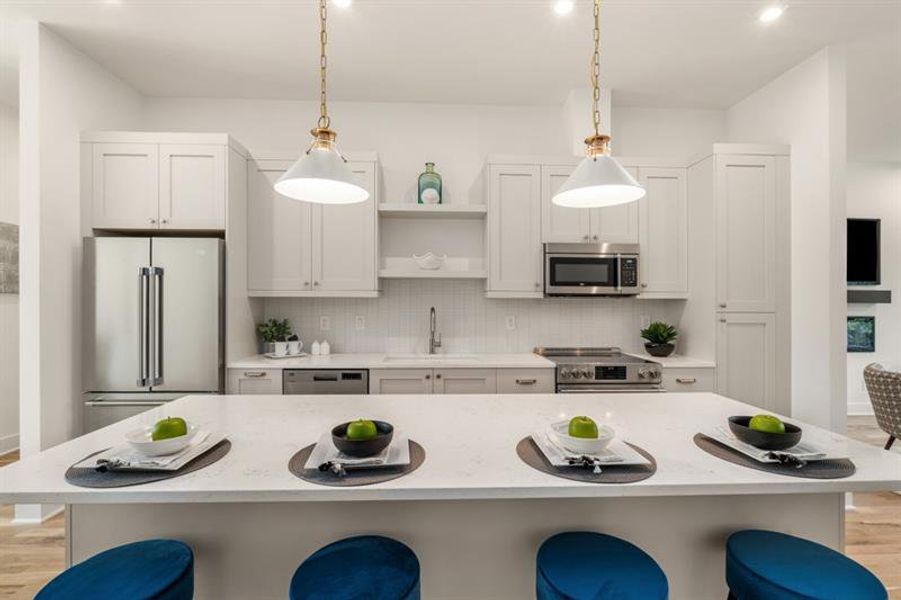 Furnished interior view inside a new home in Madison Park South, Atlanta (Image 5).