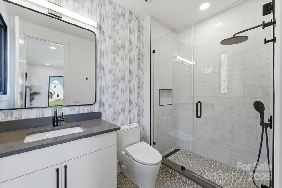 Furnished interior view inside a new home in , Matthews (Image 16).