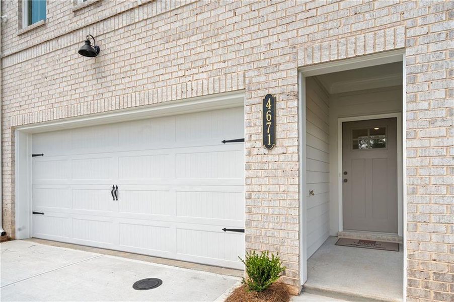 Exterior details and patio area of a home in River Walk Place, Lawrenceville (Image 2). Exterior details and patio area of a home in River Walk Place, Lawrenceville (Image 2).