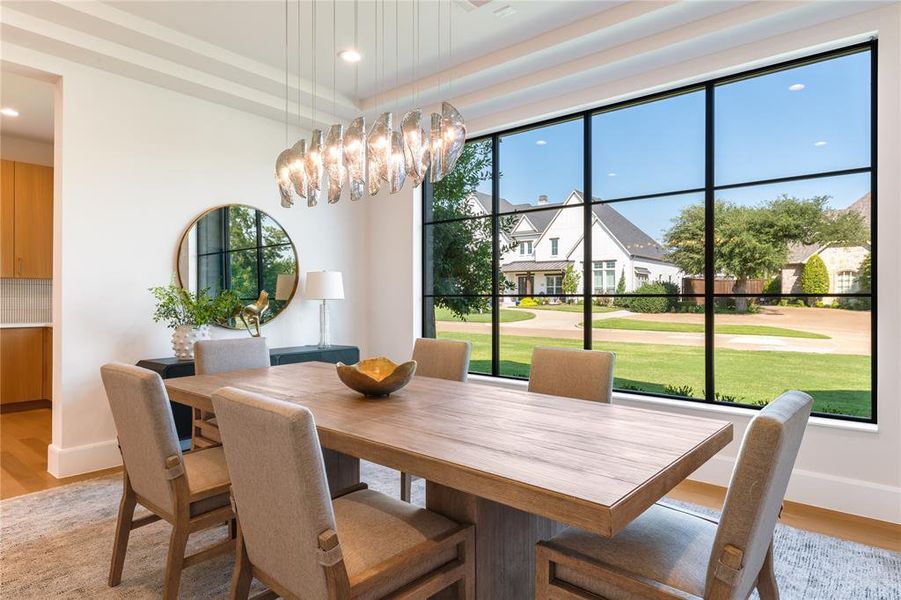 Furnished interior view inside a new home in , Dallas (Image 36). Furnished interior view inside a new home in , Dallas (Image 36).