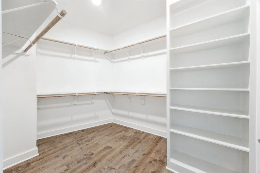 Primary Closet * Approximately 11 X 7.5. Primary Closet * Approximately 11 X 7.5.