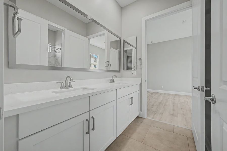 Furnished interior view inside a new home in Bellero Estates, Queen Creek (Image 12).