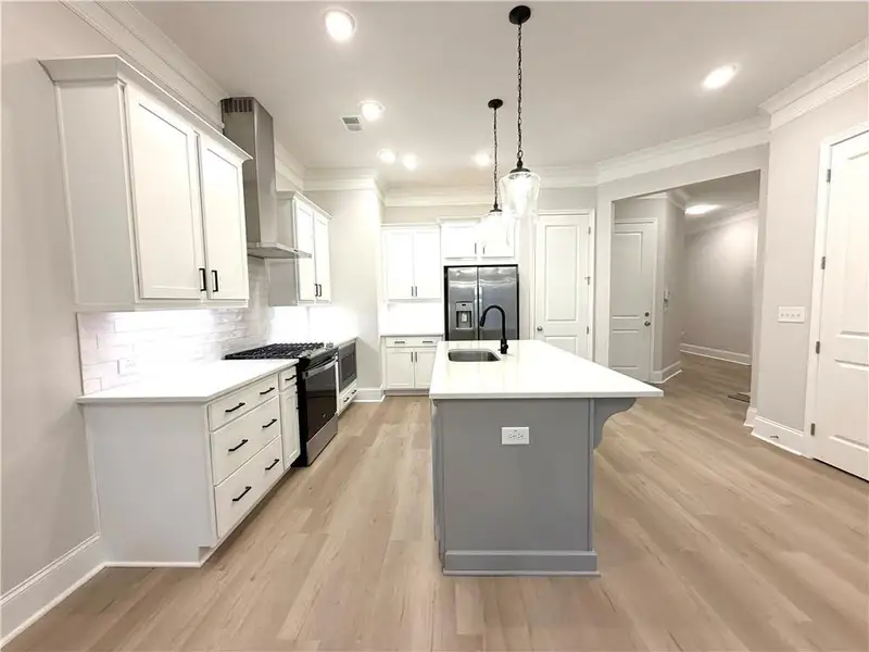 Furnished interior view inside a new home in , Kennesaw (Image 4).