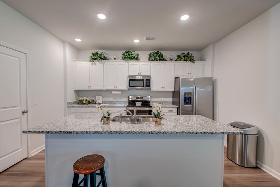 Furnished interior view inside a new home in , Bonneau (Image 11).