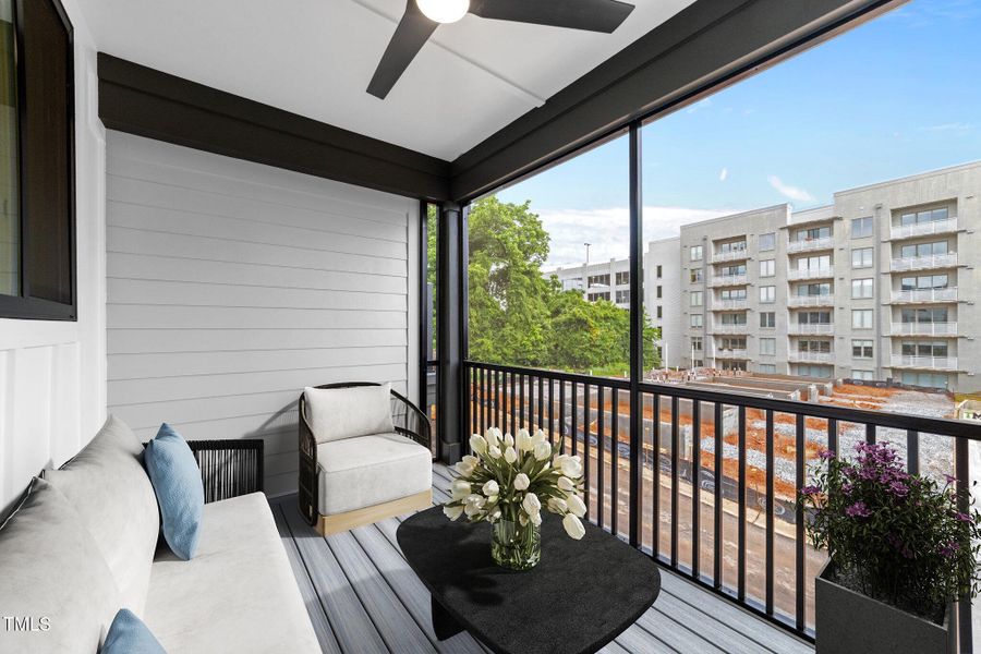 Second Story Screened Porch