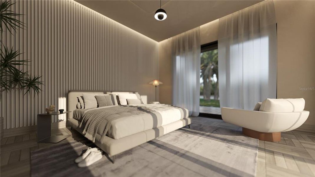 Furnished interior view inside a new home in , Punta Gorda (Image 5).