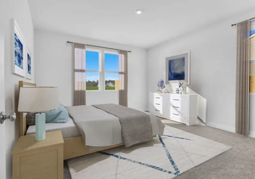 Furnished interior view inside a new home in Green Tree Place, Anderson (Image 8).