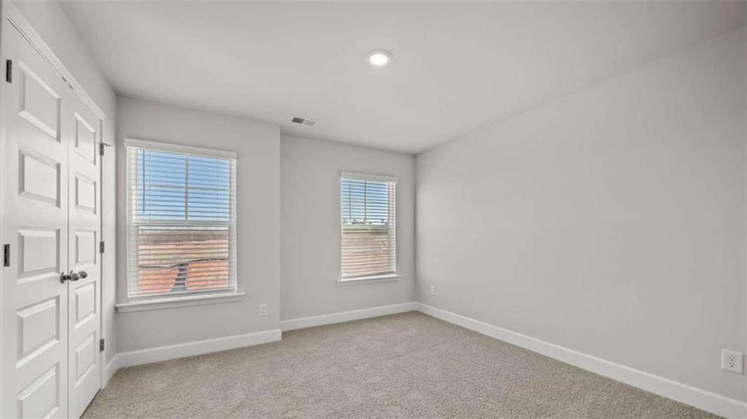 Spacious, unfurnished interior of a new home in Heritage Pointe, Senoia (Image 25). Spacious, unfurnished interior of a new home in Heritage Pointe, Senoia (Image 25).