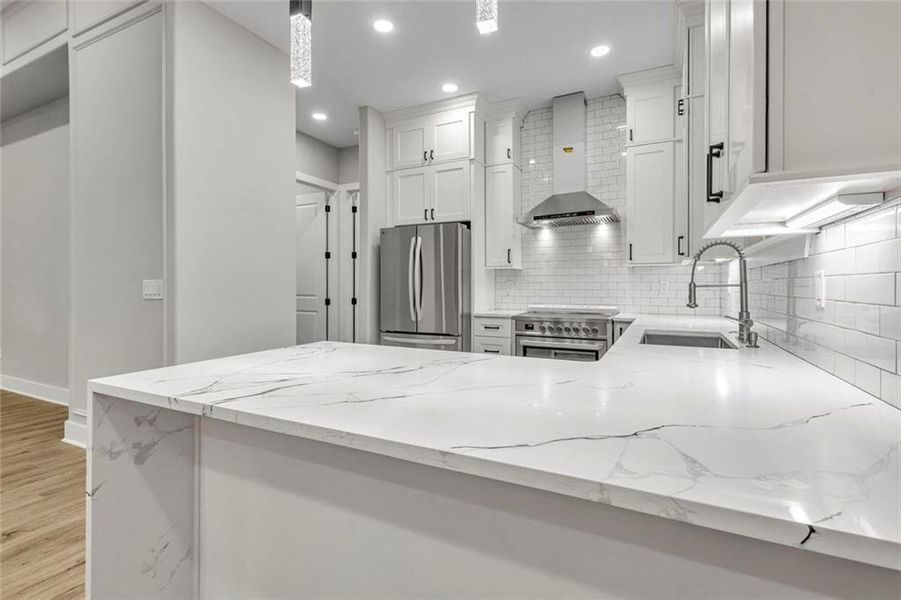 Furnished interior view inside a new home in , Fairburn (Image 7).