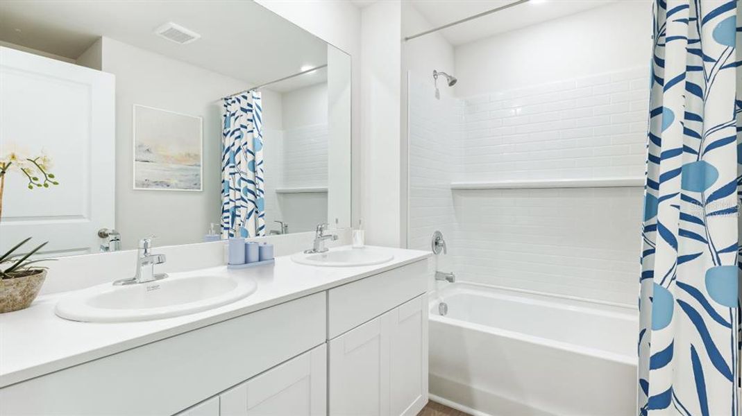 Furnished interior view inside a new home in Central Parc, North Port (Image 5).