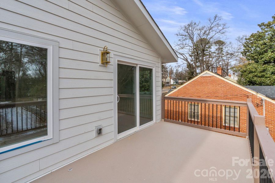 Exterior details and patio area of a home in , Charlotte (Image 27). Exterior details and patio area of a home in , Charlotte (Image 27).
